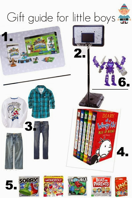 My three bittles: Gift ideas for young boys.