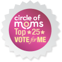 Circle of Moms Top 25 Southern Moms - 2013 - Vote for me!